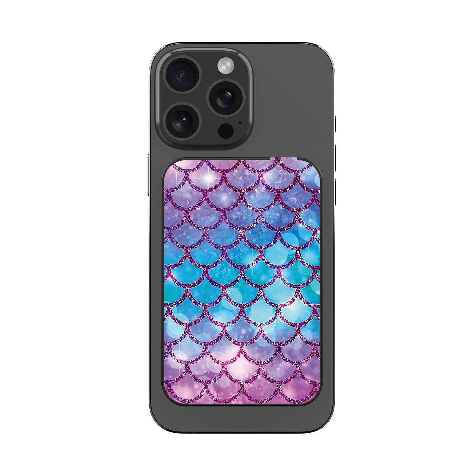 MyBat Design Lab 5000mAh Magnetic Wireless Power Bank - Black - Mermaid Scales - MPBBAT131-BK-458-3.jpg