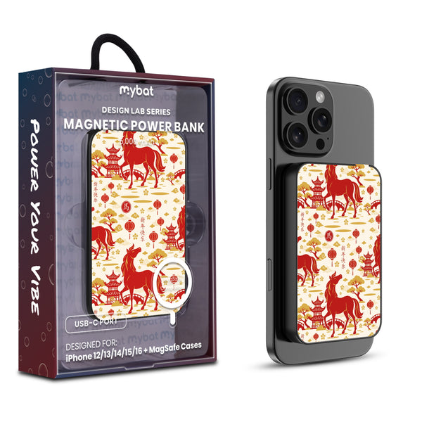 MyBat Design Lab 5000mAh Magnetic Wireless Power Bank - Black - Year of the Horse - MPBBAT131-BK-461-1.jpg