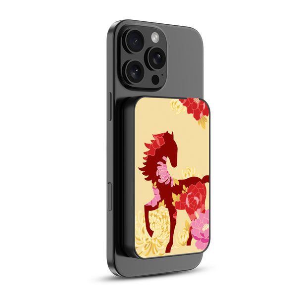 MyBat Design Lab 5000mAh Magnetic Wireless Power Bank - Black - Peony Pedigree - MPBBAT131-BK-464-2.jpg
