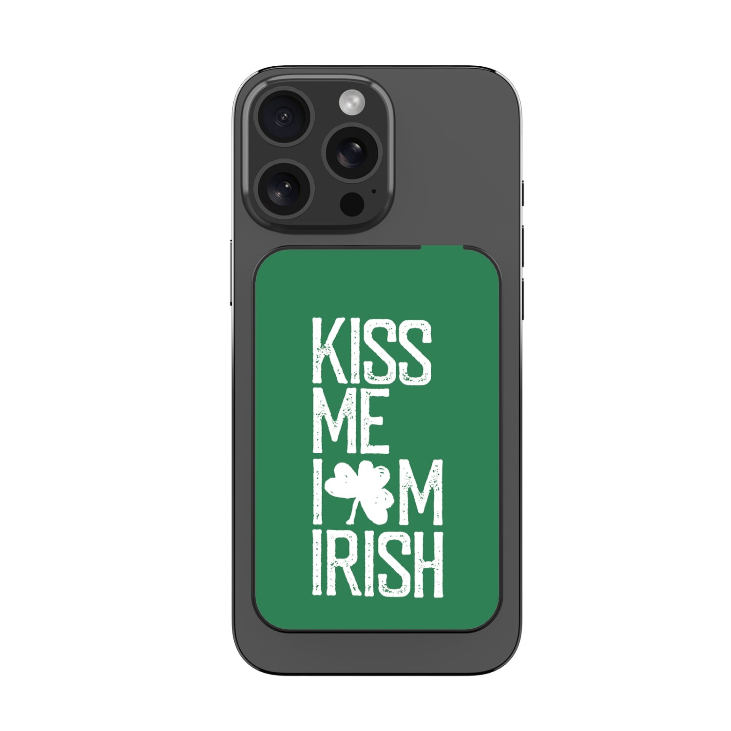MyBat Design Lab 5000mAh Magnetic Wireless Power Bank - Black - Kiss Me I'm Irish - MPBBAT131-BK-465-3.jpg