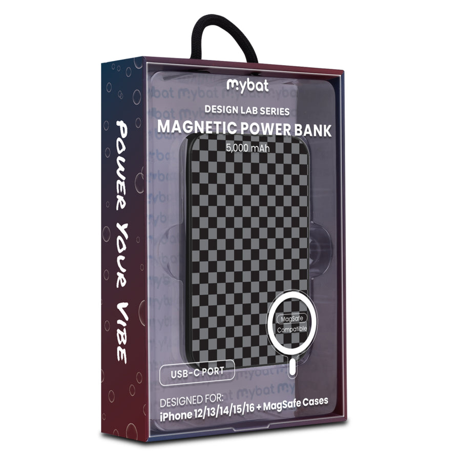 MyBat Design Lab 5000mAh Magnetic Wireless Power Bank - Black - Tuxedo Check - MPBBAT131-BK-477-9.jpg