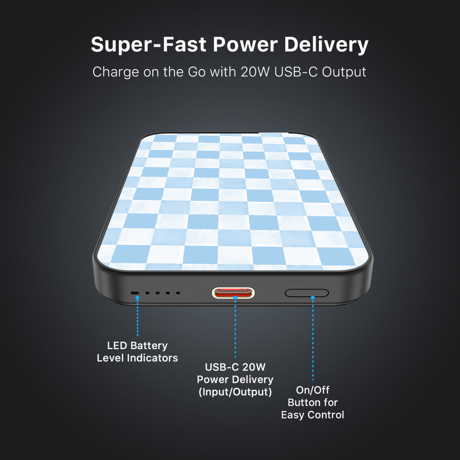 MyBat Design Lab 5000mAh Magnetic Wireless Power Bank - Black - Sky Blue Check - MPBBAT131-BK-478-7.jpg