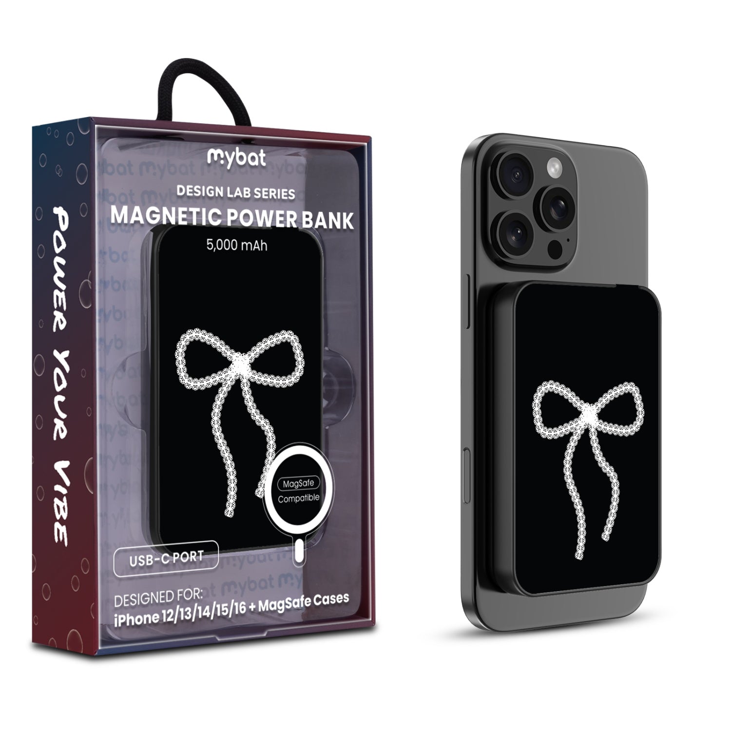 MyBat Design Lab 5000mAh Magnetic Wireless Power Bank - Black - Classic Coquette - MPBBAT131-BK-486-1.jpg