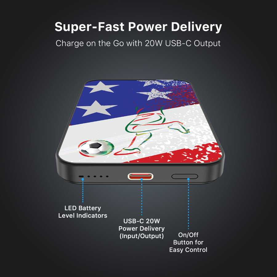 MyBat Design Lab 5000mAh Magnetic Wireless Power Bank - Black – USA Soccer - MPBBAT131-BK-505-7.jpg