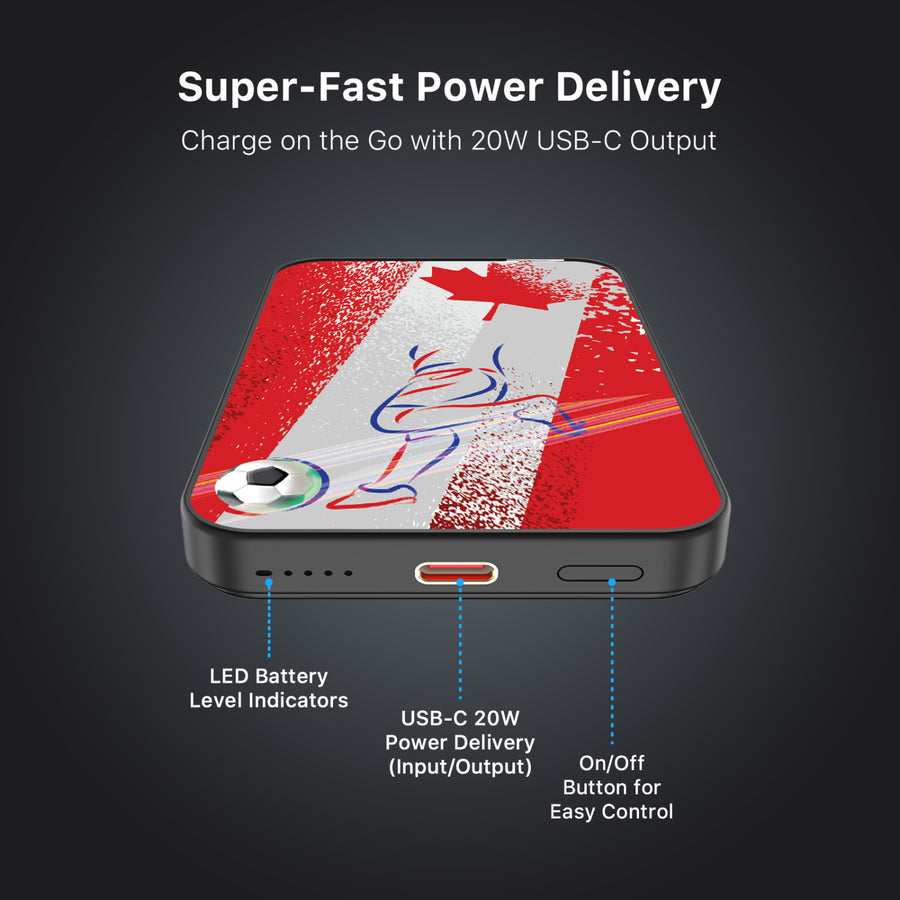 MyBat Design Lab 5000mAh Magnetic Wireless Power Bank - Black – Canada Soccer - MPBBAT131-BK-506-7.jpg