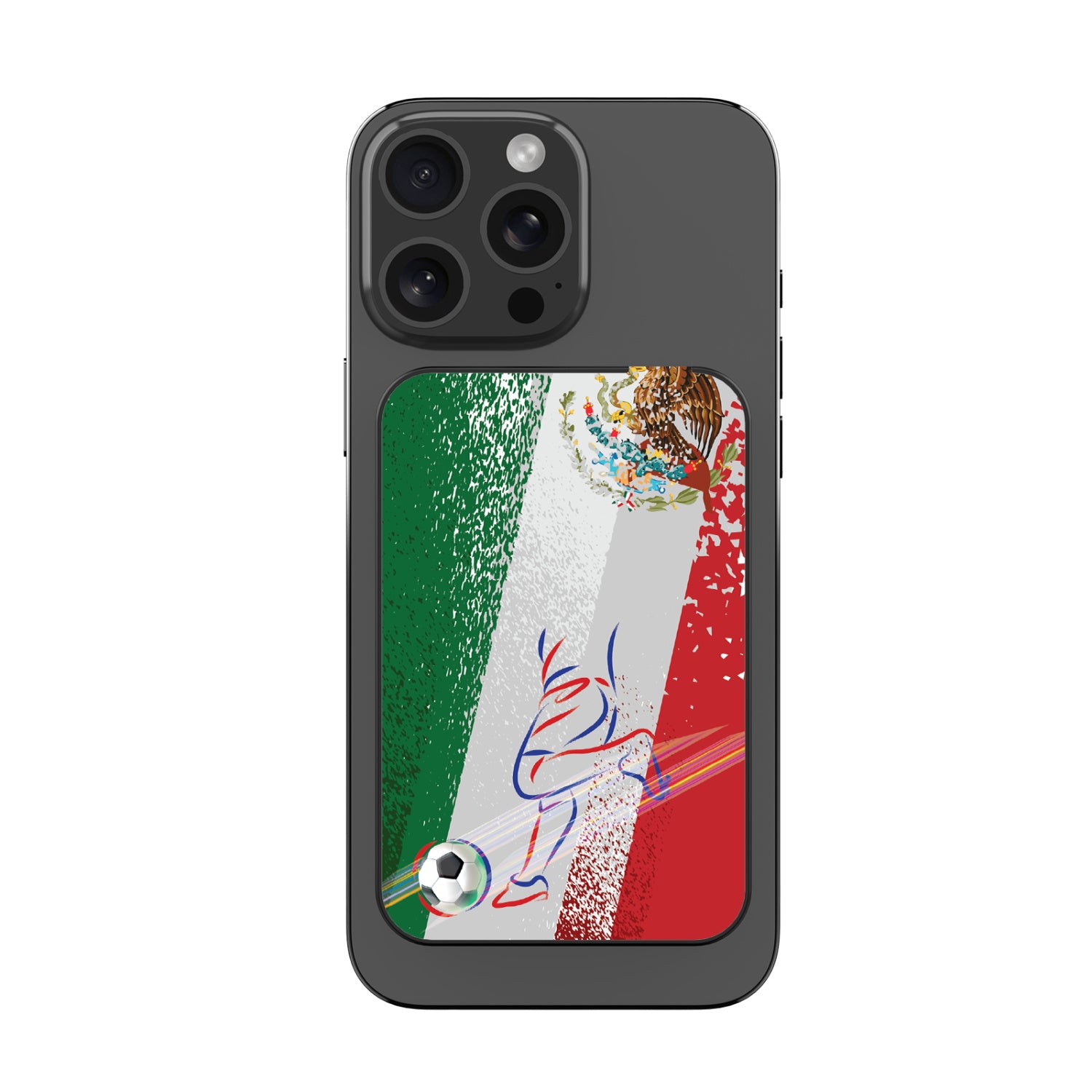 MyBat Design Lab 5000mAh Magnetic Wireless Power Bank - Black – Mexico Soccer - MPBBAT131-BK-507-3.jpg