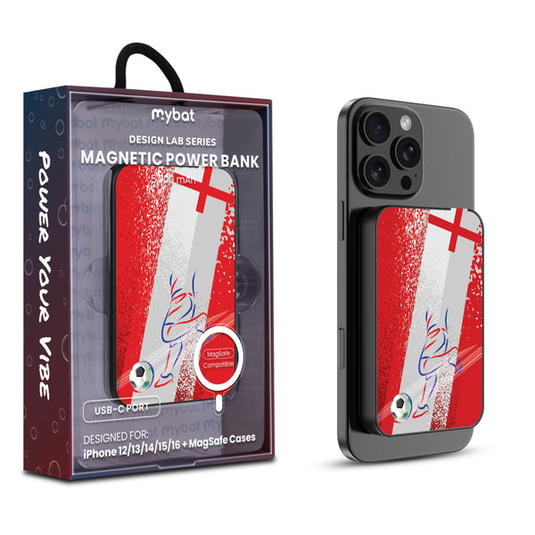 MyBat Design Lab 5000mAh Magnetic Wireless Power Bank - Black – England Soccer - MPBBAT131-BK-510-1.jpg