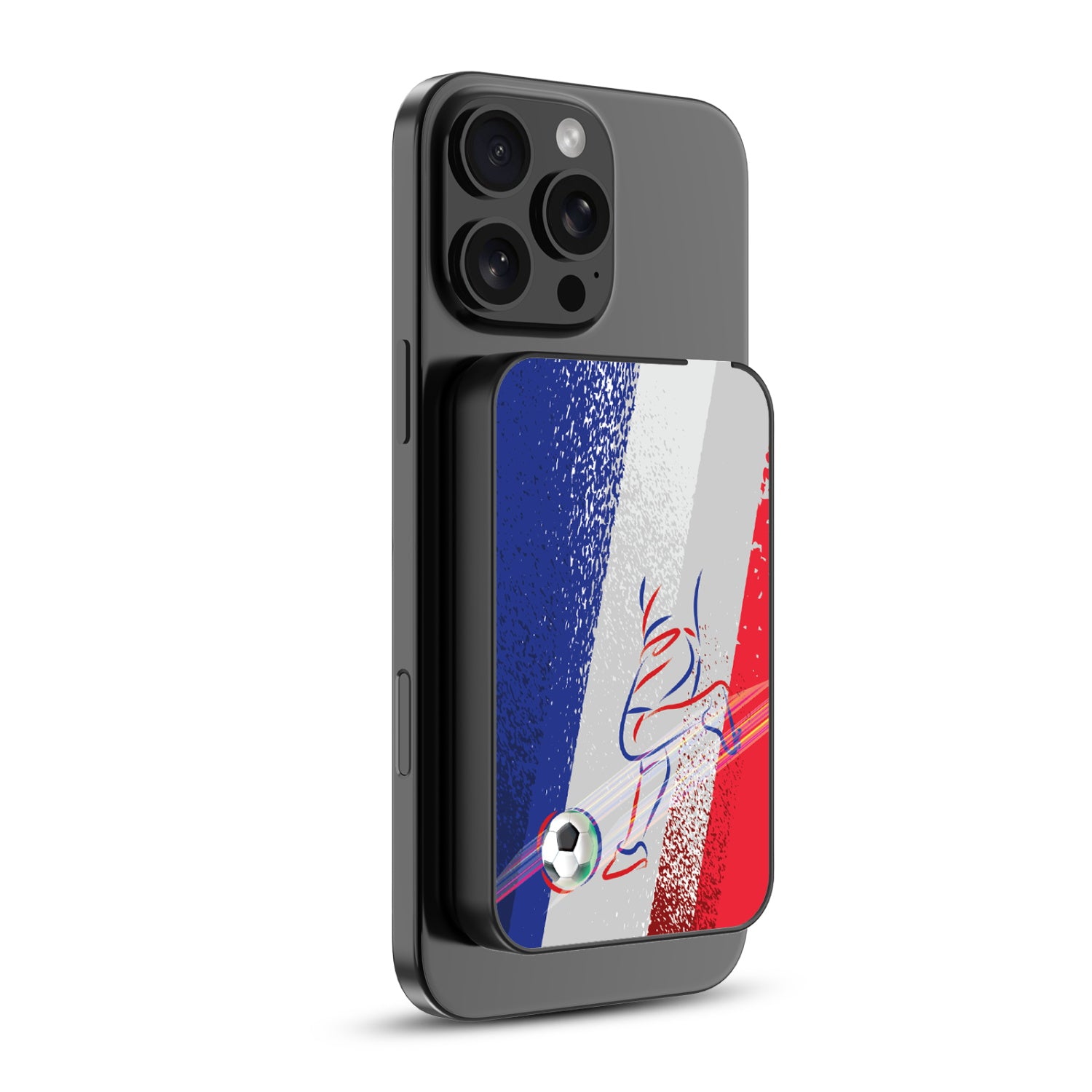 MyBat Design Lab 5000mAh Magnetic Wireless Power Bank - Black – France Soccer - MPBBAT131-BK-511-2.jpg