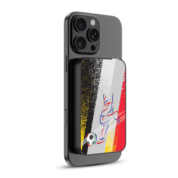 MyBat Design Lab 5000mAh Magnetic Wireless Power Bank - Black – Germany Soccer - MPBBAT131-BK-512-2.jpg