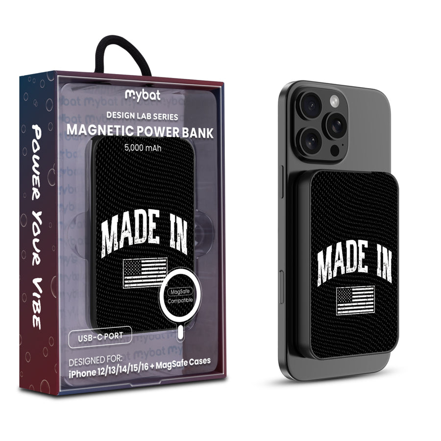 MyBat Design Lab 5000mAh Magnetic Wireless Power Bank - Black – American Made - MPBBAT131-BK-520.JPG