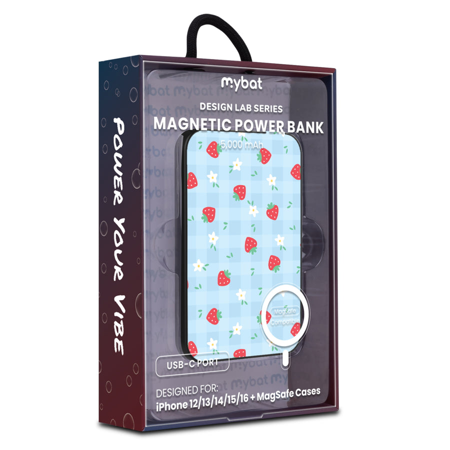 MyBat Design Lab 5000mAh Magnetic Wireless Power Bank - Black – Sweet Strawberry - MPBBAT131-BK-525-20.JPG