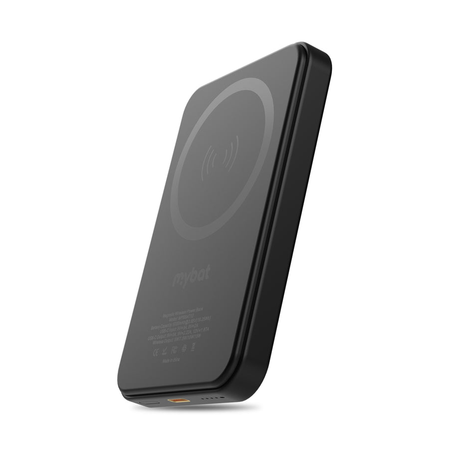 MyBat Design Lab 5000mAh Magnetic Wireless Power Bank - Black – Sweet Strawberry - MPBBAT131-BK-525-3.JPG
