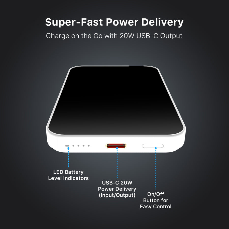 MyBat Design Lab 5000mAh Magnetic Wireless Power Bank - White / Black - MPBBAT132-D03-7.jpg