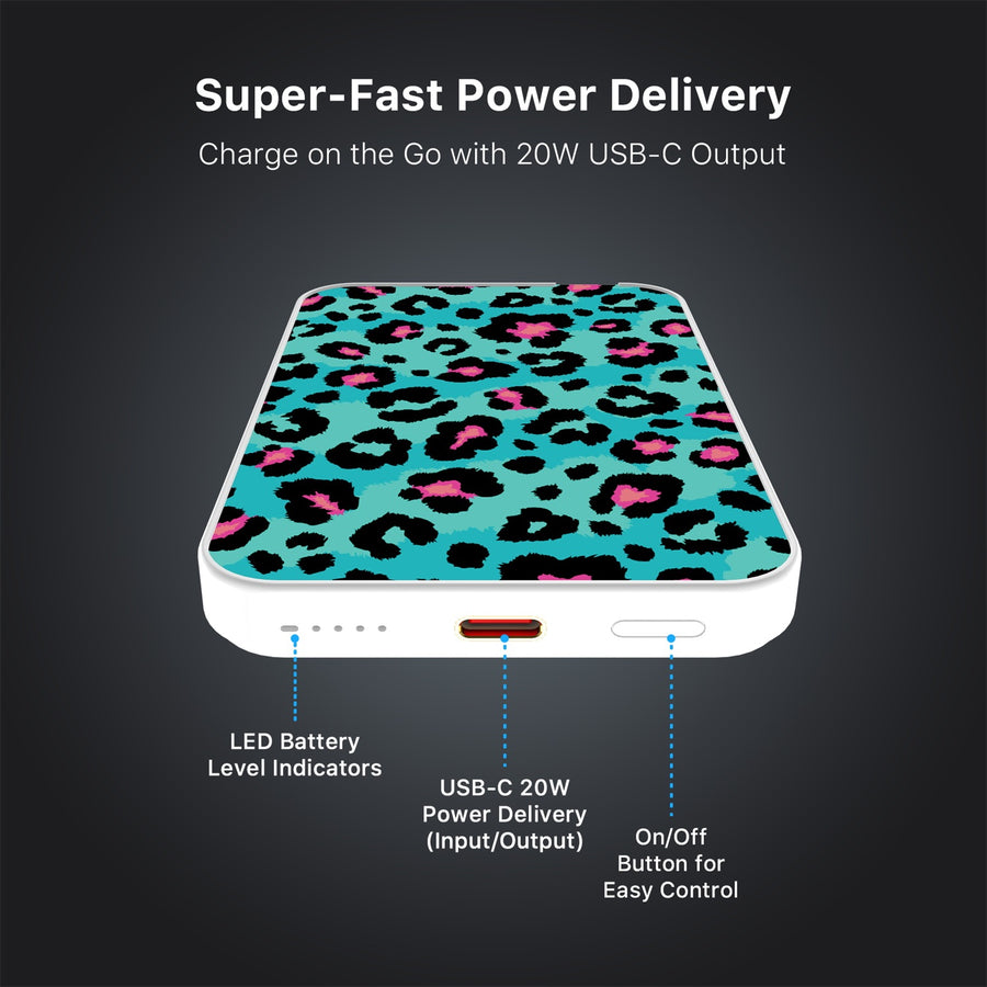MyBat Design Lab 5000mAh Magnetic Wireless Power Bank - White - Multicolor Leopard - MPBBAT132-WH-004-7.jpg