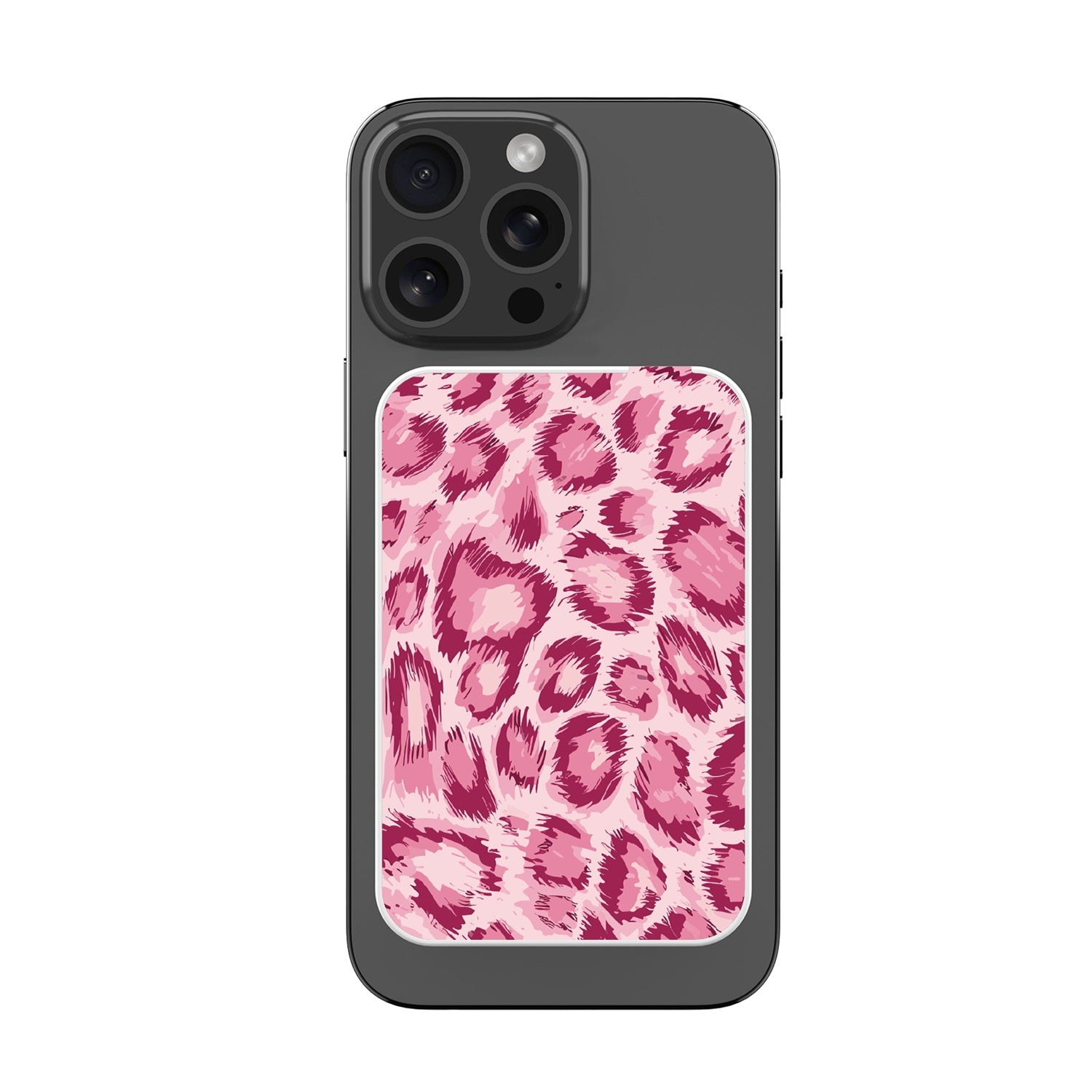 MyBat Design Lab 5000mAh Magnetic Wireless Power Bank - White - Pink Leopard Print - MPBBAT132-WH-007-3.jpg