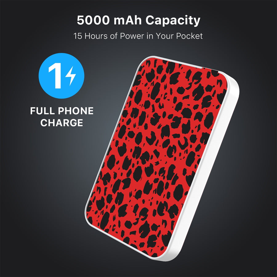 MyBat Design Lab 5000mAh Magnetic Wireless Power Bank - White - Red Leopard Print - MPBBAT132-WH-008-8.jpg