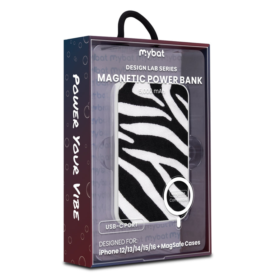 MyBat Design Lab 5000mAh Magnetic Wireless Power Bank - White - Zebra Print - MPBBAT132-WH-009-9.jpg