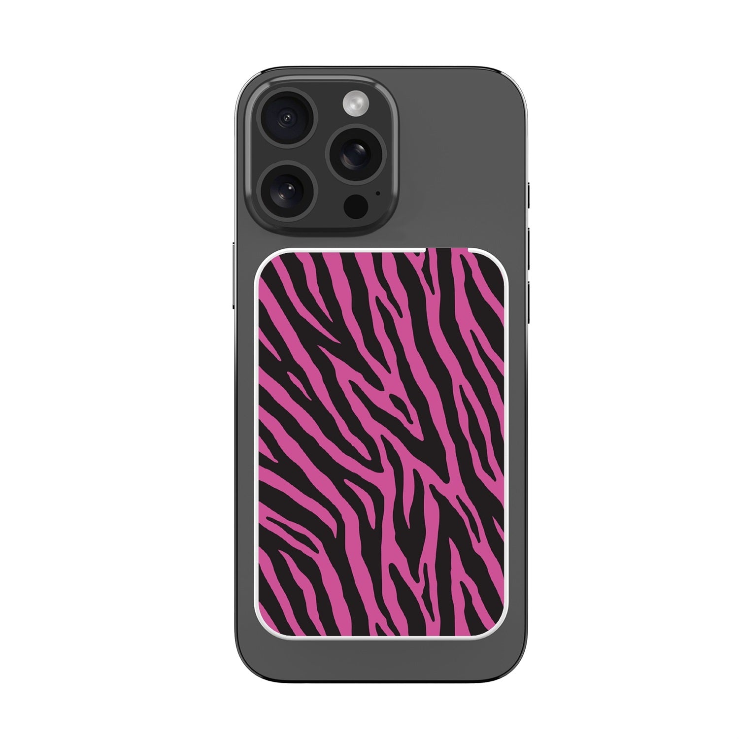 MyBat Design Lab 5000mAh Magnetic Wireless Power Bank - White - Pink Zebra Print - MPBBAT132-WH-010-3.jpg