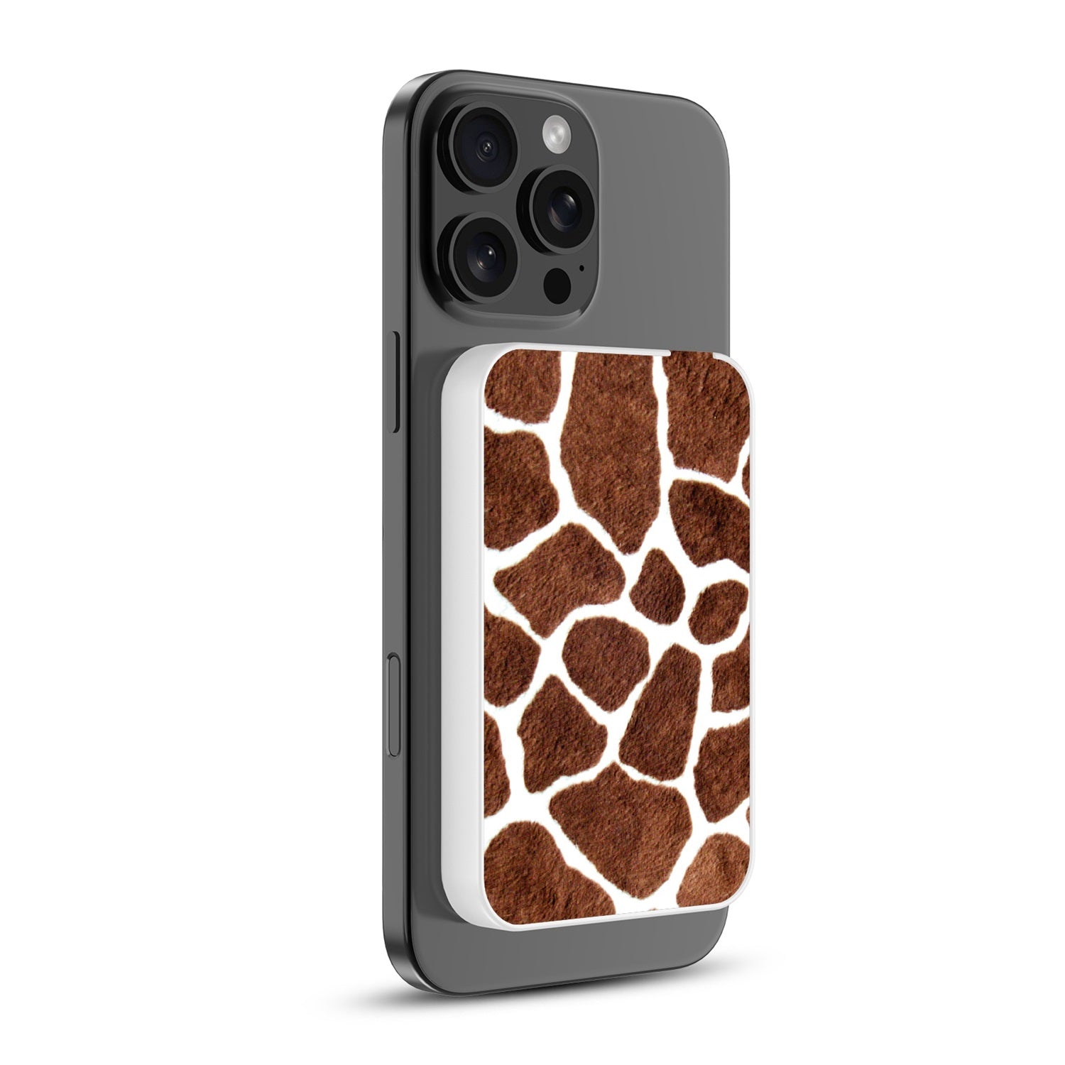 MyBat Design Lab 5000mAh Magnetic Wireless Power Bank - White - Giraffe spots - MPBBAT132-WH-012-2.jpg