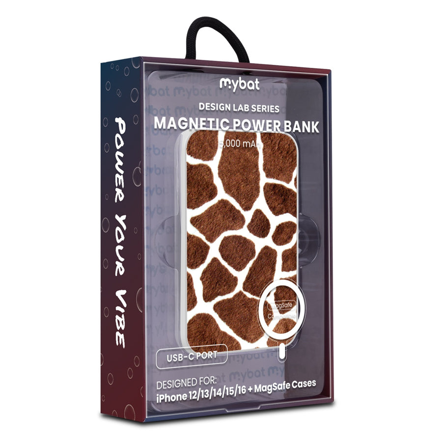 MyBat Design Lab 5000mAh Magnetic Wireless Power Bank - White - Giraffe spots - MPBBAT132-WH-012-9.jpg