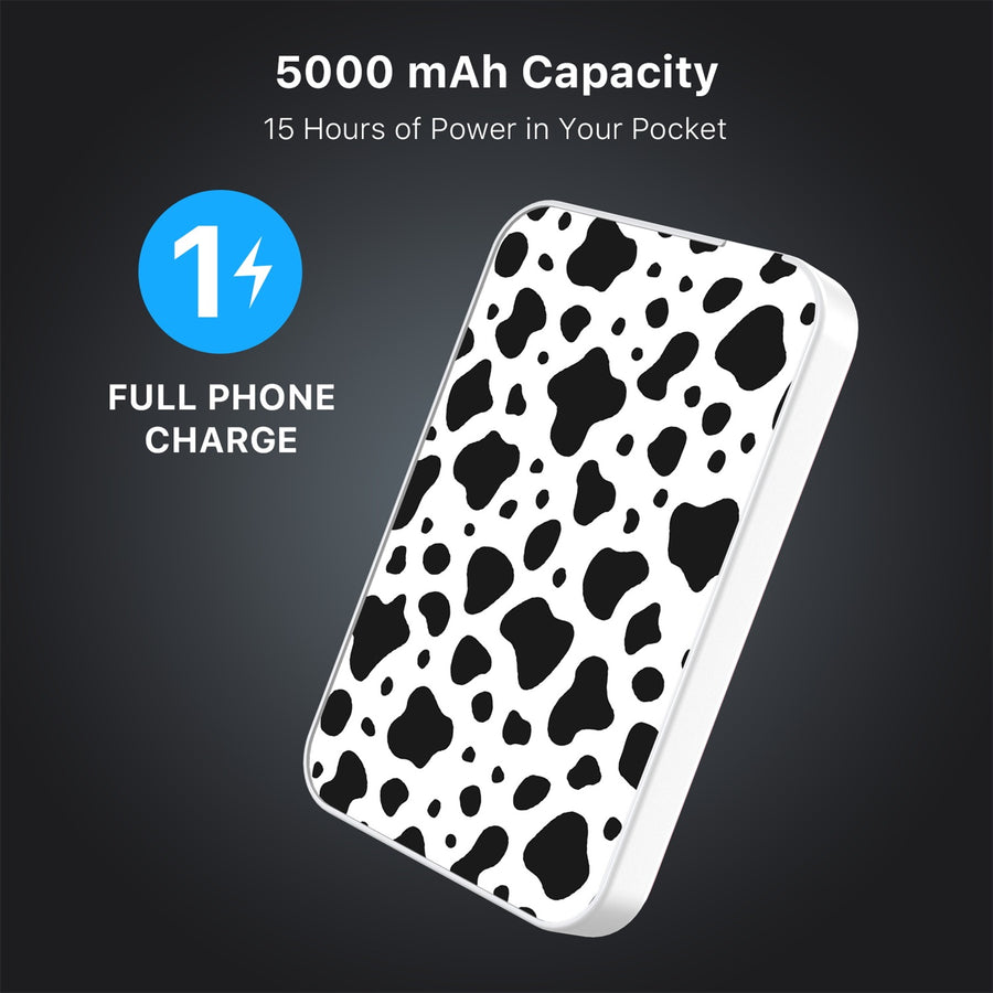 MyBat Design Lab 5000mAh Magnetic Wireless Power Bank - White - Original Cow Print - MPBBAT132-WH-014-8.jpg