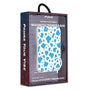 MyBat Design Lab 5000mAh Magnetic Wireless Power Bank - White - Blue Cow Print
