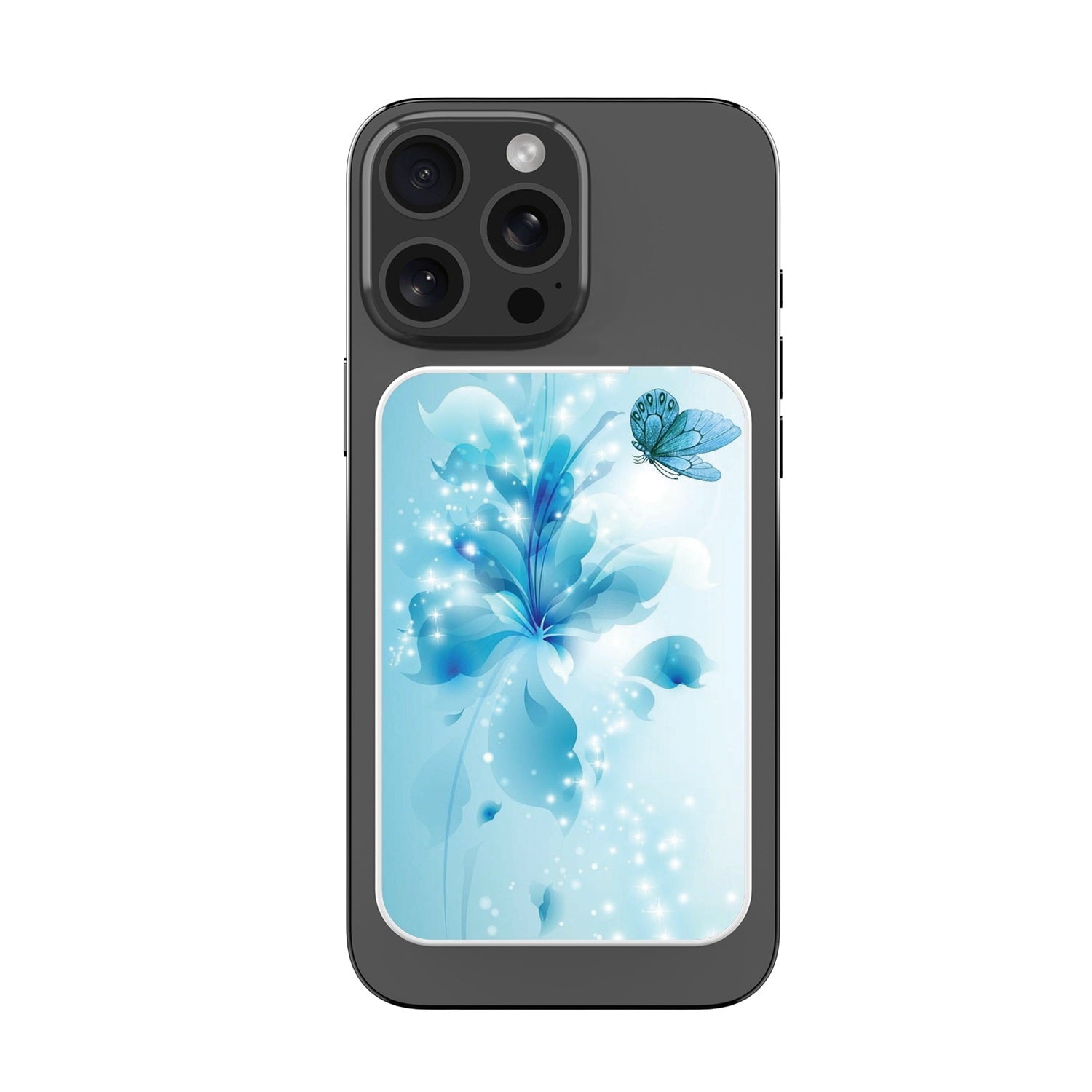 MyBat Design Lab 5000mAh Magnetic Wireless Power Bank - White - Butterfly & Flowers - MPBBAT132-WH-020-3.jpg