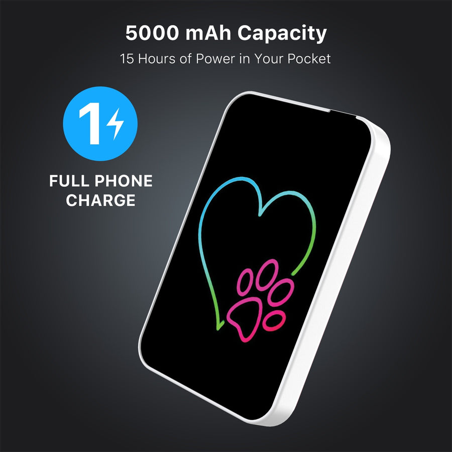 MyBat Design Lab 5000mAh Magnetic Wireless Power Bank - White - Puppy Love - MPBBAT132-WH-023-8.jpg