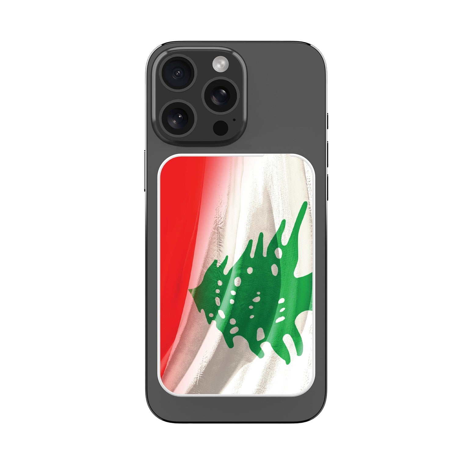 MyBat Design Lab 5000mAh Magnetic Wireless Power Bank - White - Lebanese Flag - MPBBAT132-WH-033-3.jpg