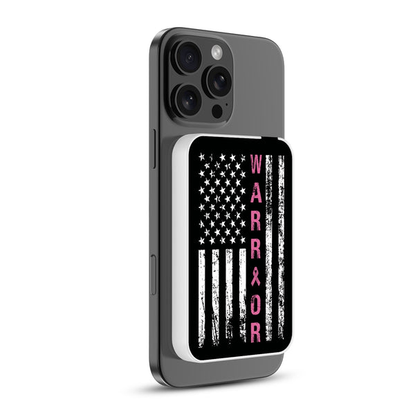 MyBat Design Lab 5000mAh Magnetic Wireless Power Bank - White - Pink Ribbon - MPBBAT132-WH-035-2.jpg