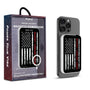 MyBat Design Lab 5000mAh Magnetic Wireless Power Bank - White - Firefighter Flag