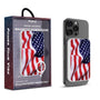 MyBat Design Lab 5000mAh Magnetic Wireless Power Bank - White - Stars & Stripes