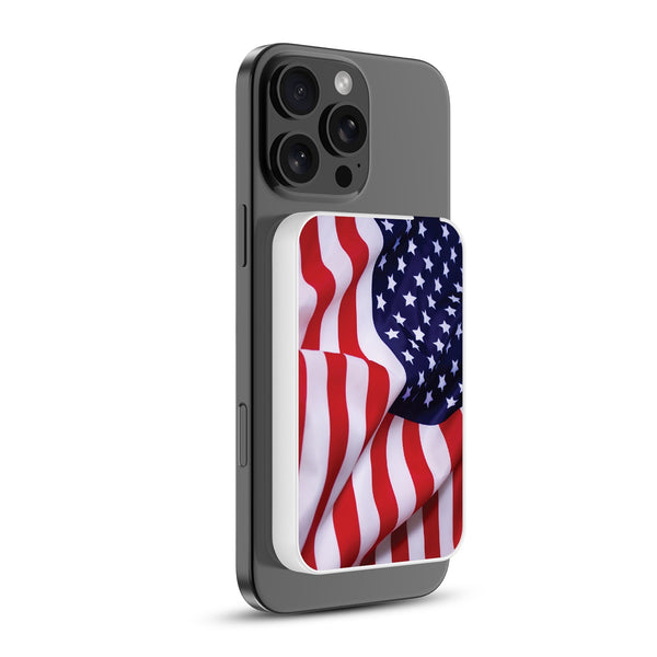 MyBat Design Lab 5000mAh Magnetic Wireless Power Bank - White - Stars & Stripes - MPBBAT132-WH-042-2.jpg