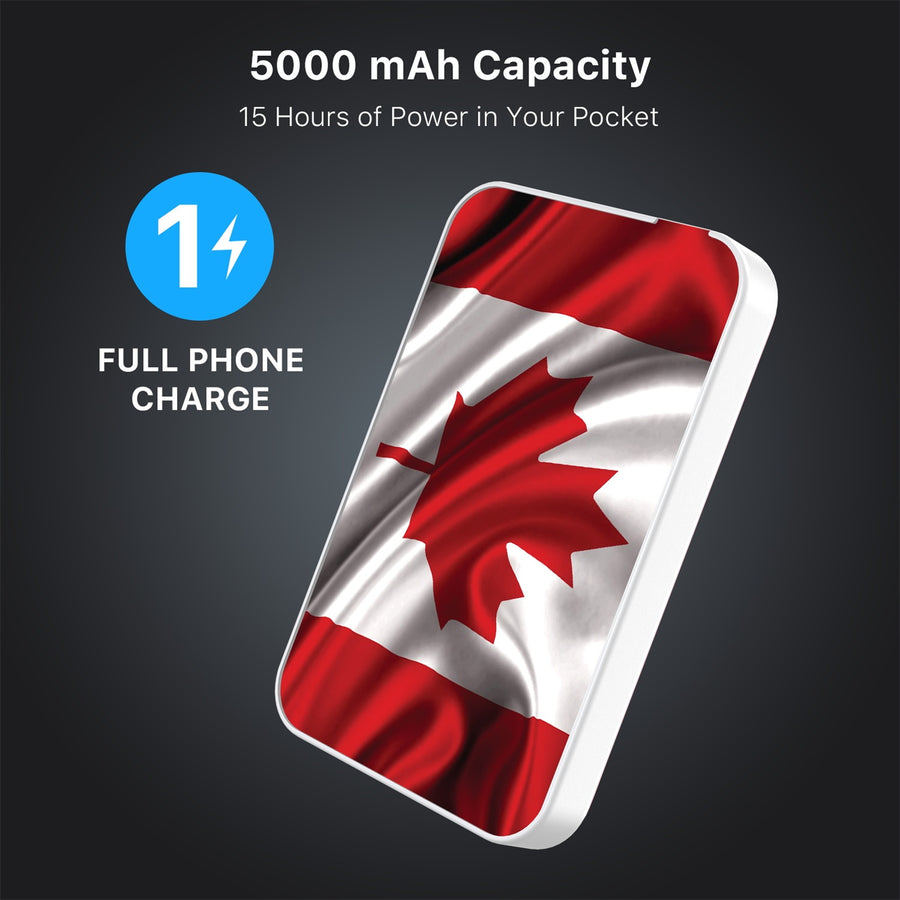 MyBat Design Lab 5000mAh Magnetic Wireless Power Bank - White - Canadian Flag - MPBBAT132-WH-044-8.jpg
