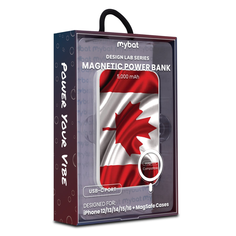 MyBat Design Lab 5000mAh Magnetic Wireless Power Bank - White - Canadian Flag - MPBBAT132-WH-044-9.jpg