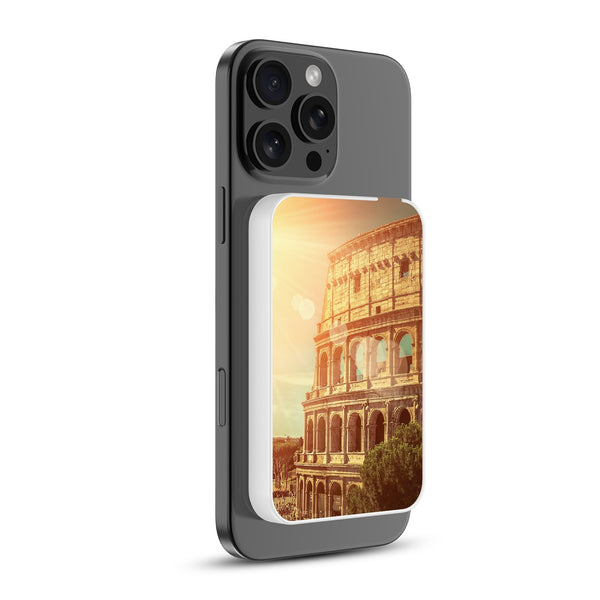 MyBat Design Lab 5000mAh Magnetic Wireless Power Bank - White - Roman Colosseum - MPBBAT132-WH-049-2.jpg