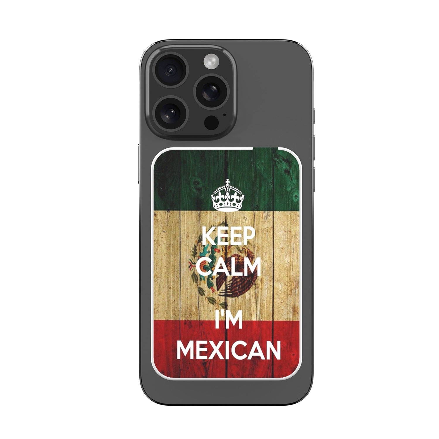 MyBat Design Lab 5000mAh Magnetic Wireless Power Bank - White - Keep Calm, I'm Mexican - MPBBAT132-WH-051-3.jpg
