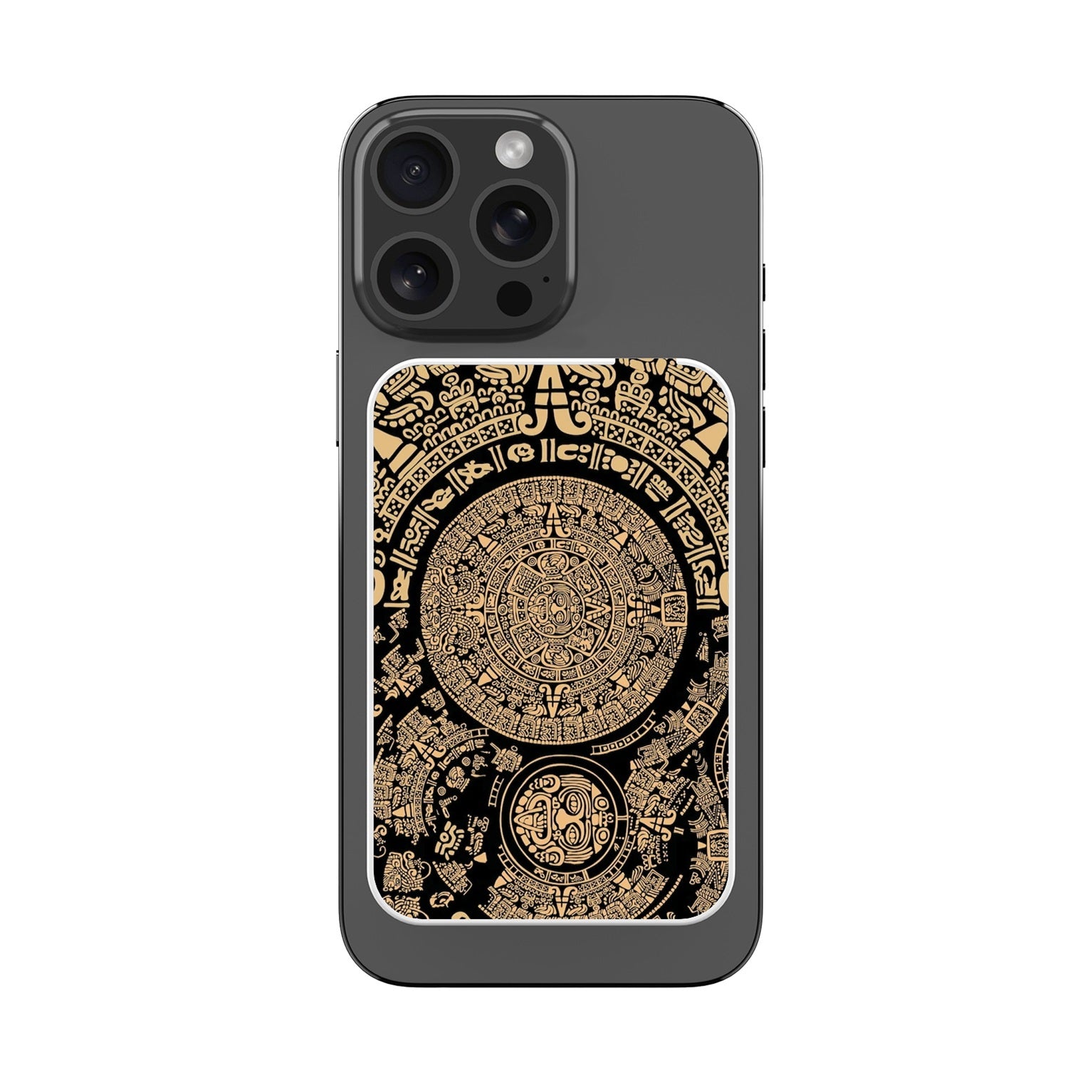 MyBat Design Lab 5000mAh Magnetic Wireless Power Bank - White - Mayan Calendar - MPBBAT132-WH-052-3.jpg