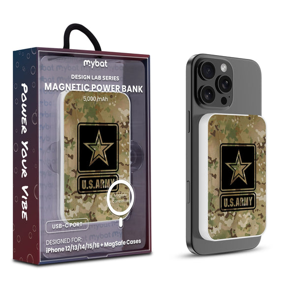 MyBat Design Lab 5000mAh Magnetic Wireless Power Bank - White - U.S. Army - MPBBAT132-WH-055-1.jpg