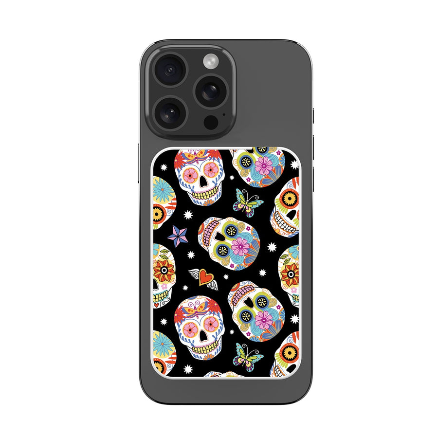 MyBat Design Lab 5000mAh Magnetic Wireless Power Bank - White - Day of the Dead - MPBBAT132-WH-056-3.jpg