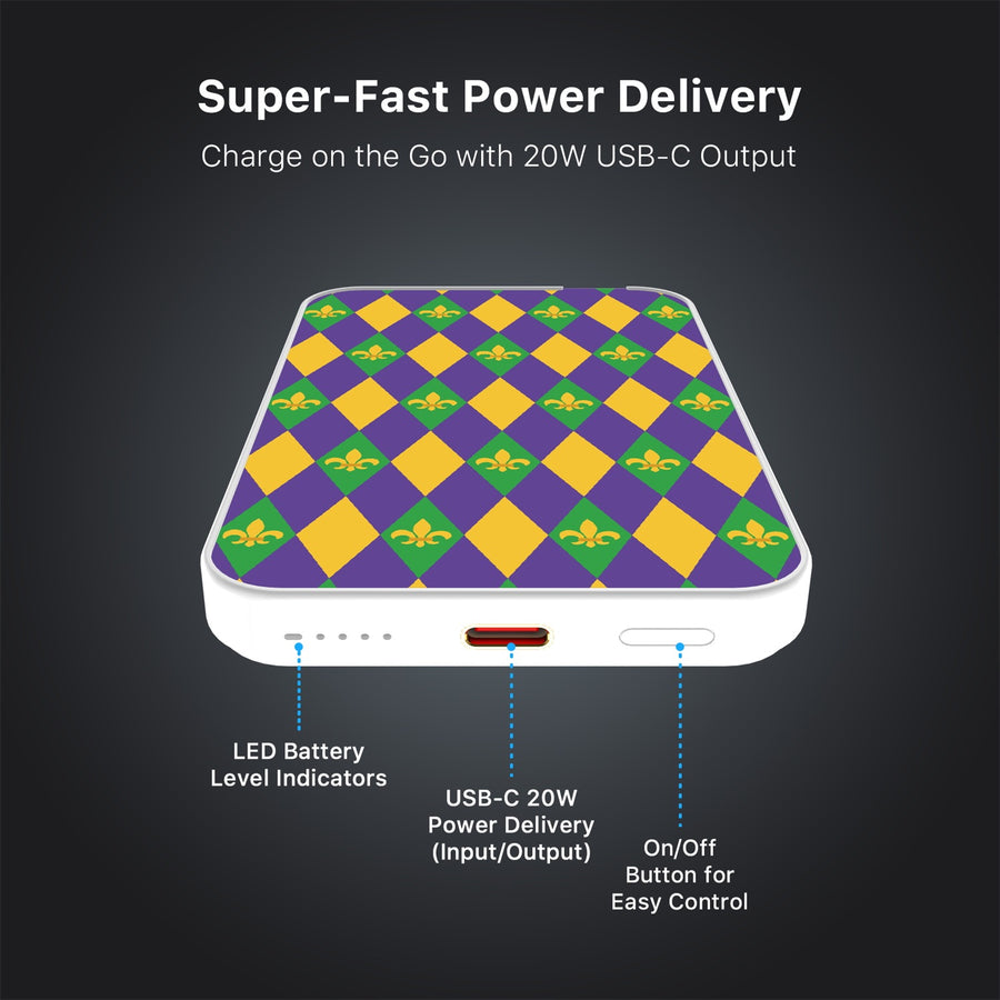 MyBat Design Lab 5000mAh Magnetic Wireless Power Bank - White - Mardi Gras - MPBBAT132-WH-057-7.jpg