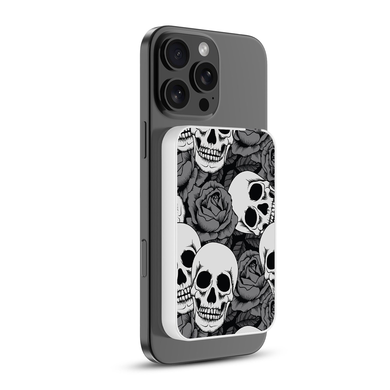 MyBat Design Lab 5000mAh Magnetic Wireless Power Bank - White - Skull Garden - MPBBAT132-WH-081-2.jpg