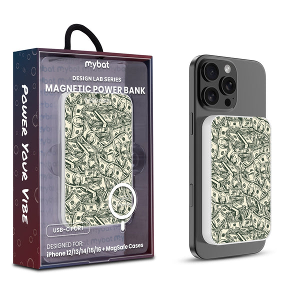 MyBat Design Lab 5000mAh Magnetic Wireless Power Bank - White - Money Stack - MPBBAT132-WH-082-1.jpg