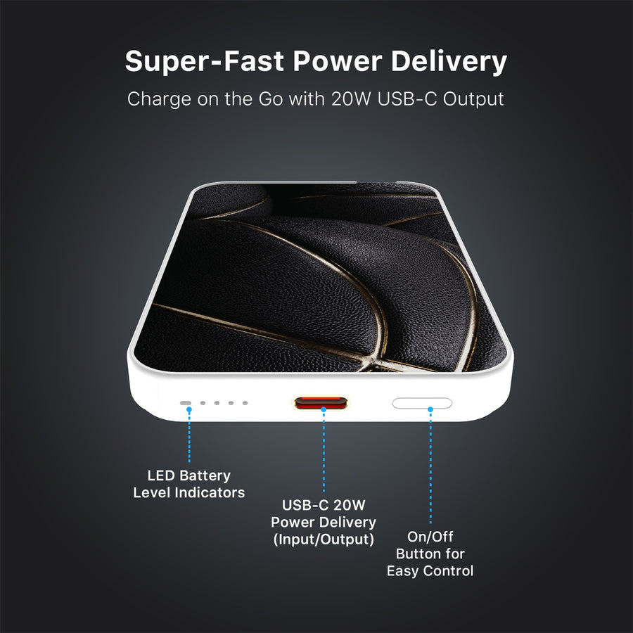 MyBat Design Lab 5000mAh Magnetic Wireless Power Bank - White - Black Basketballs - MPBBAT132-WH-090-7.jpg