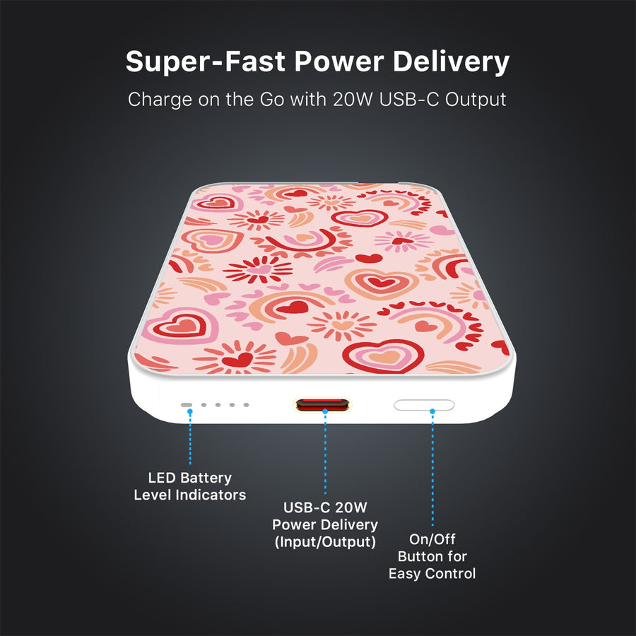 MyBat Design Lab 5000mAh Magnetic Wireless Power Bank - White - Beaming Love - MPBBAT132-WH-095-7.jpg