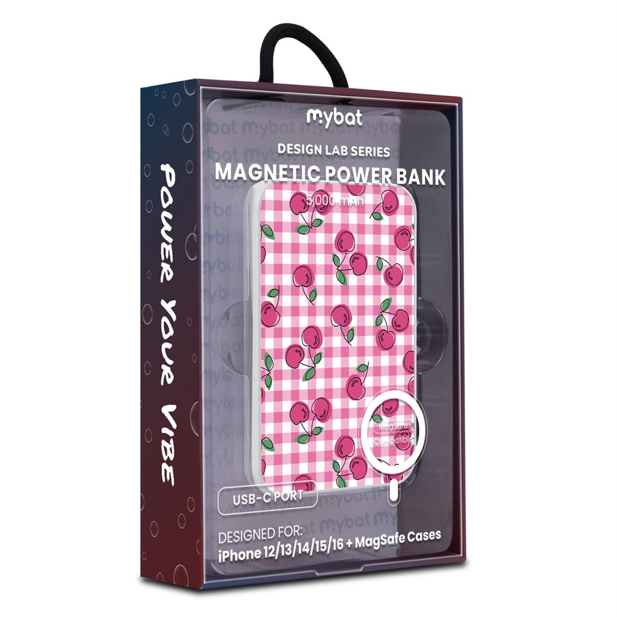 MyBat Design Lab 5000mAh Magnetic Wireless Power Bank - White - Pink Cherries - MPBBAT132-WH-100-9.jpg