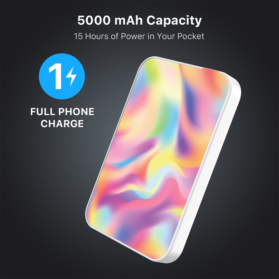 MyBat Design Lab 5000mAh Magnetic Wireless Power Bank - White - Iridescent - MPBBAT132-WH-101-8.jpg