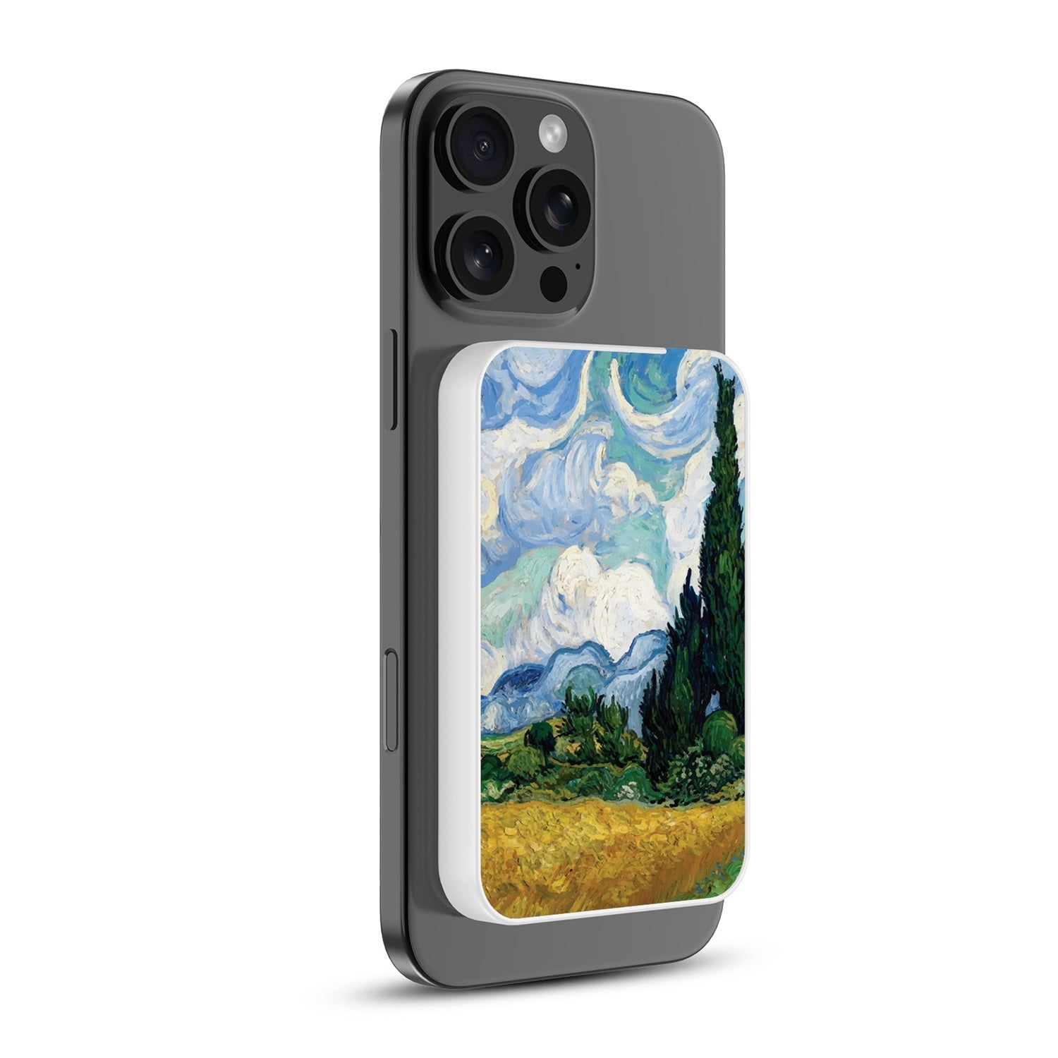 MyBat Design Lab 5000mAh Magnetic Wireless Power Bank - White - Impressionist Painting - MPBBAT132-WH-105-2.jpg