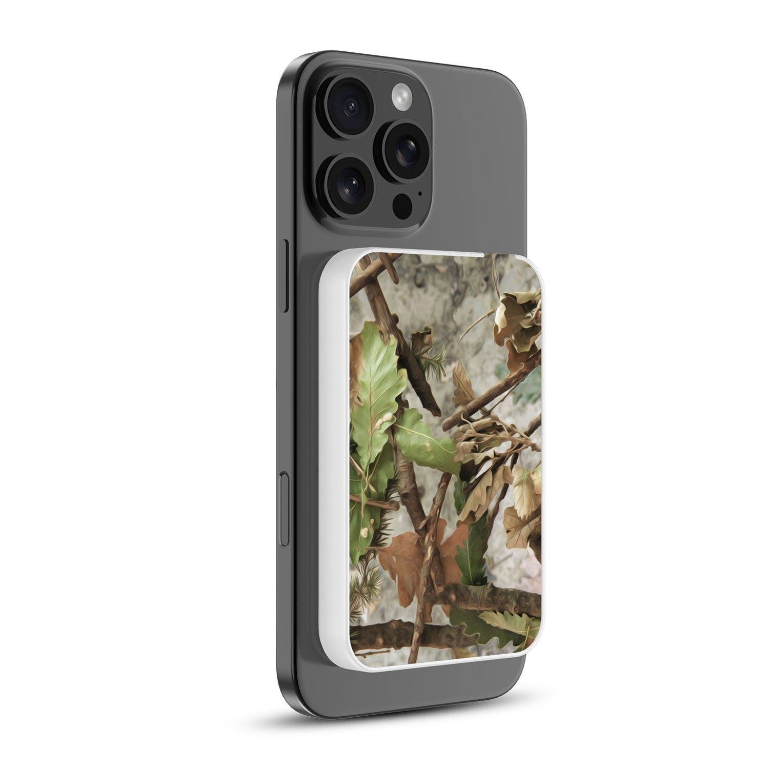 MyBat Design Lab 5000mAh Magnetic Wireless Power Bank - White - Forest Camouflage - MPBBAT132-WH-117-2.jpg