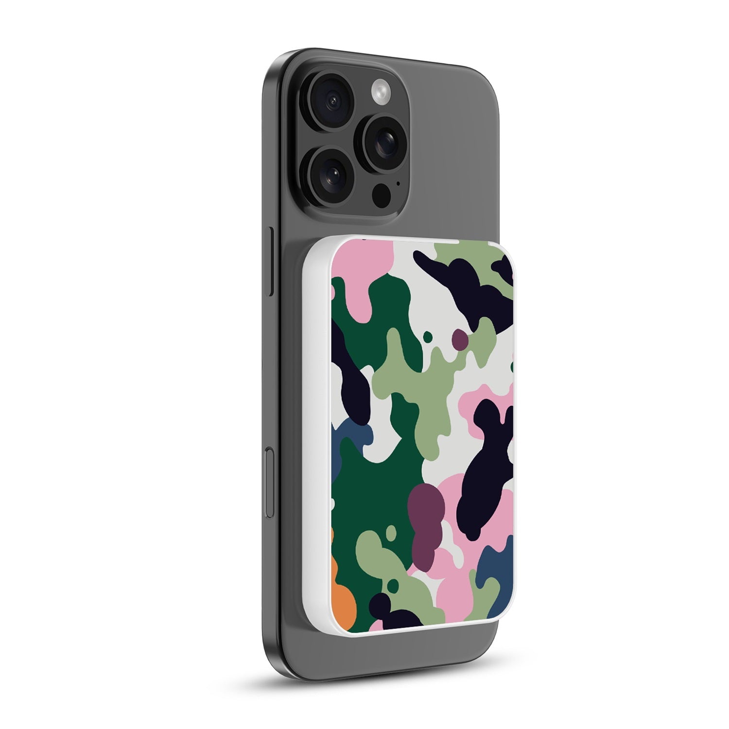 MyBat Design Lab 5000mAh Magnetic Wireless Power Bank - White - Multicolor Camouflage - MPBBAT132-WH-121-2.jpg